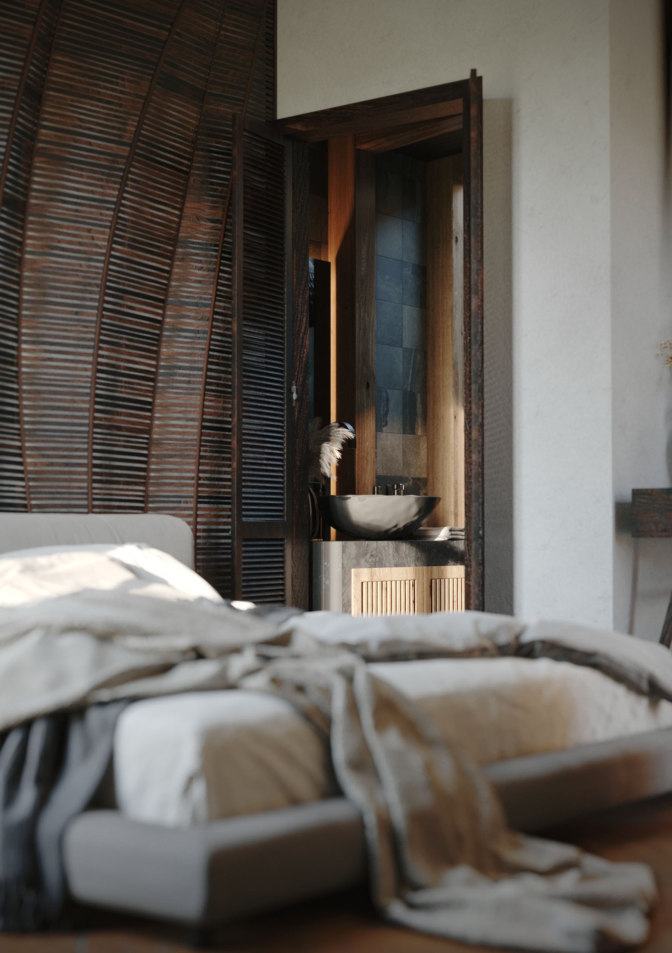 Bodrum Lüks Villa & Lounge - İç Mekân Görselleştirme